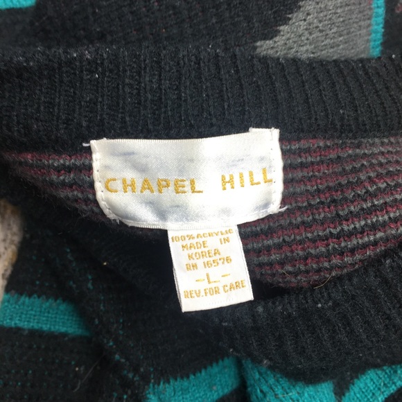 Vintage Chapel Hill sweater men’s large - Picture 6 of 6